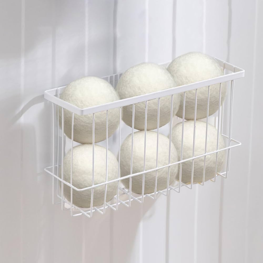 Magnetic Dryer Ball Holder for Laundry Room Dryer Ball Organization, Magnetic Lint Bin for Laundr... | Amazon (US)