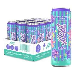 Alani Nu Purple Cotton Candy Sugar Free Energy Drink (Pack of 12) | Walmart (US)