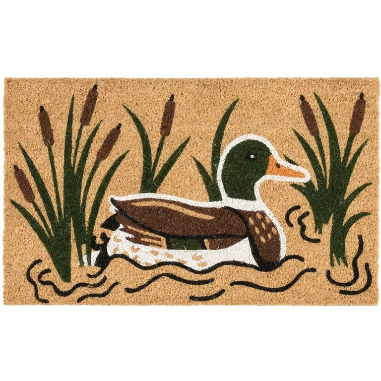 Way To Celebrate Sitting Duck Coir Outdoor Doormat, 18"x30" | Walmart (US)