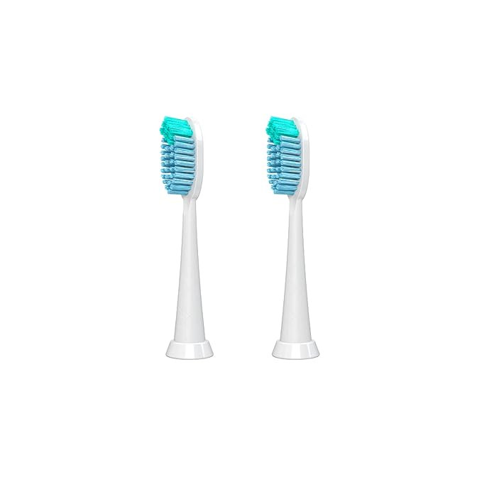 TAO Clean Sonic Electric Toothbrush Replacement Heads (2-Pack) – Whitening Head – Replacement... | Amazon (US)
