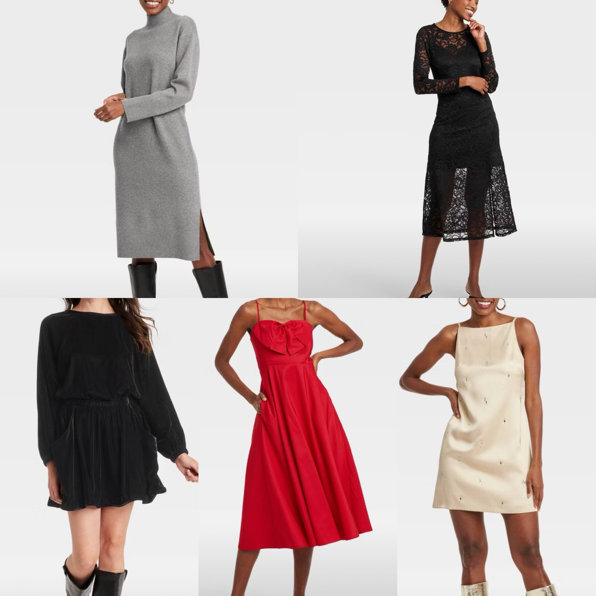 Womens holiday dresses on sale @target @style @dress #dress #holiday #style #party 

#LTKFindsUnder50 #LTKCyberWeek #LTKHoliday