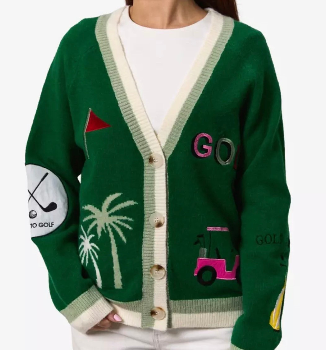 Found this great golf sweater for half the price of another very expensive one. Super cute!

#LTKTravel #LTKActive #LTKOver40