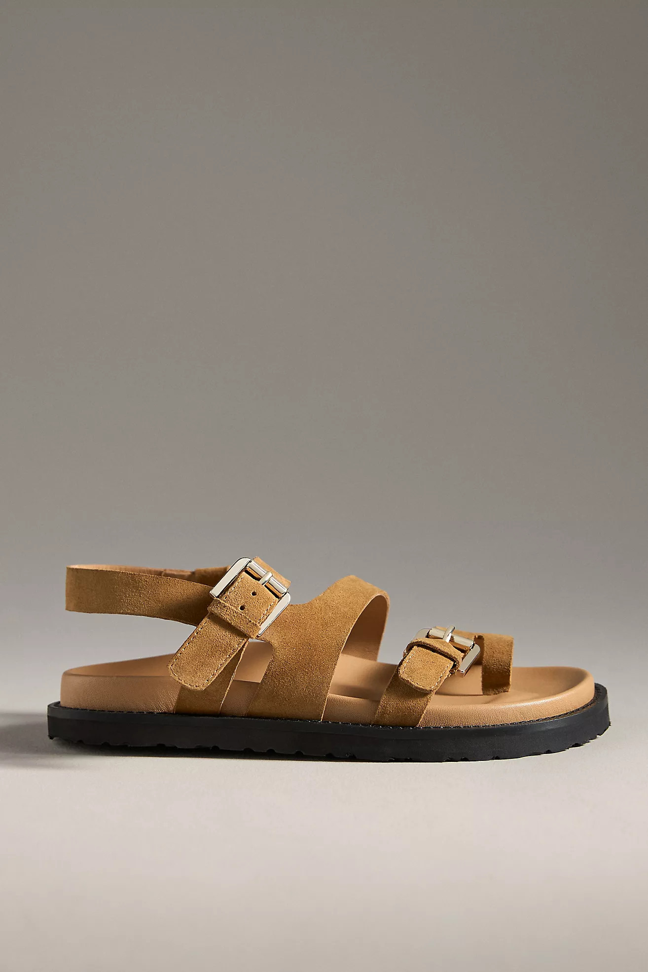 By Anthropologie Suede Buckle Sandals | Anthropologie (US)