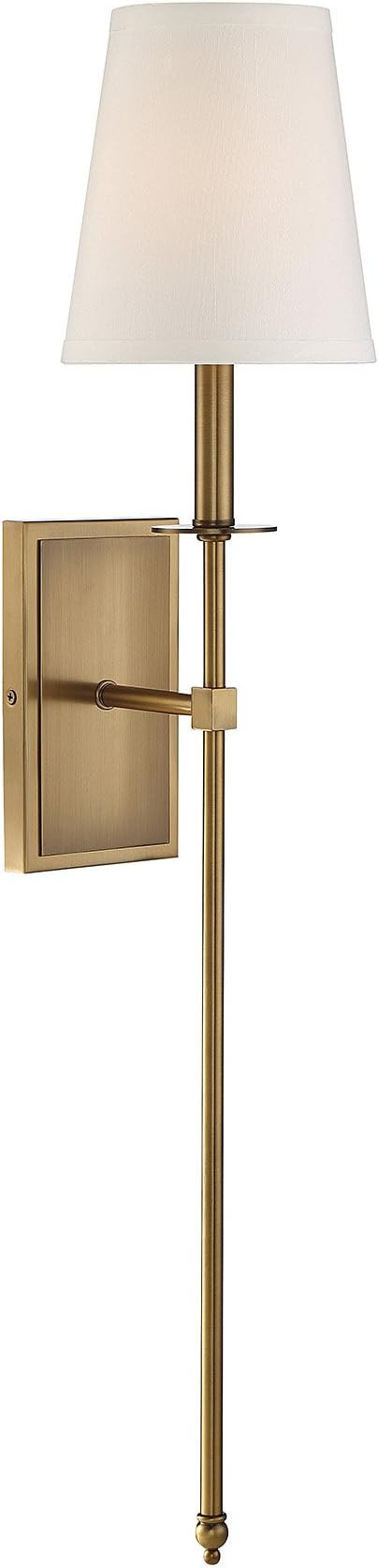 Savoy House 9-7144-1-322 Monroe 1-Light Sconce in Warm Brass | Amazon (US)