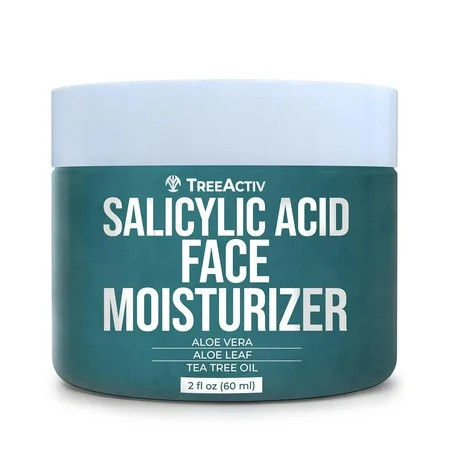 TreeActiv Salicylic Acid Face Moisturizer for Acne Prone Oily Skin Face Cream 2 fl oz | Walmart (US)
