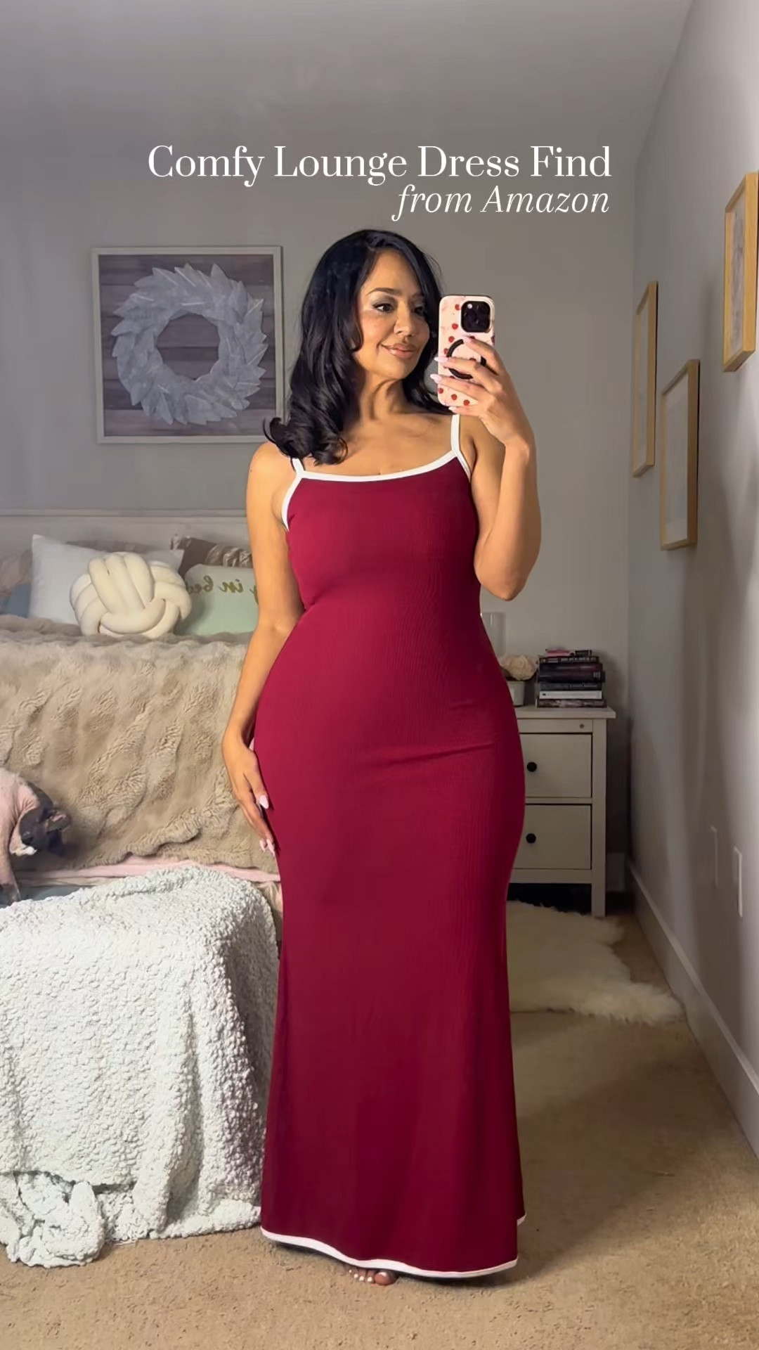 Comfy lounge dress find from Amazon. Perfect resort wear for a vacation or just to wear at home or as part of a casual outfit ❤️

Comes in multiple colors, has stretch and fits true to size

vacation outfit, maxi dress, casual dress 

#LTKFindsUnder50 #LTKTravel #LTKStyleTip