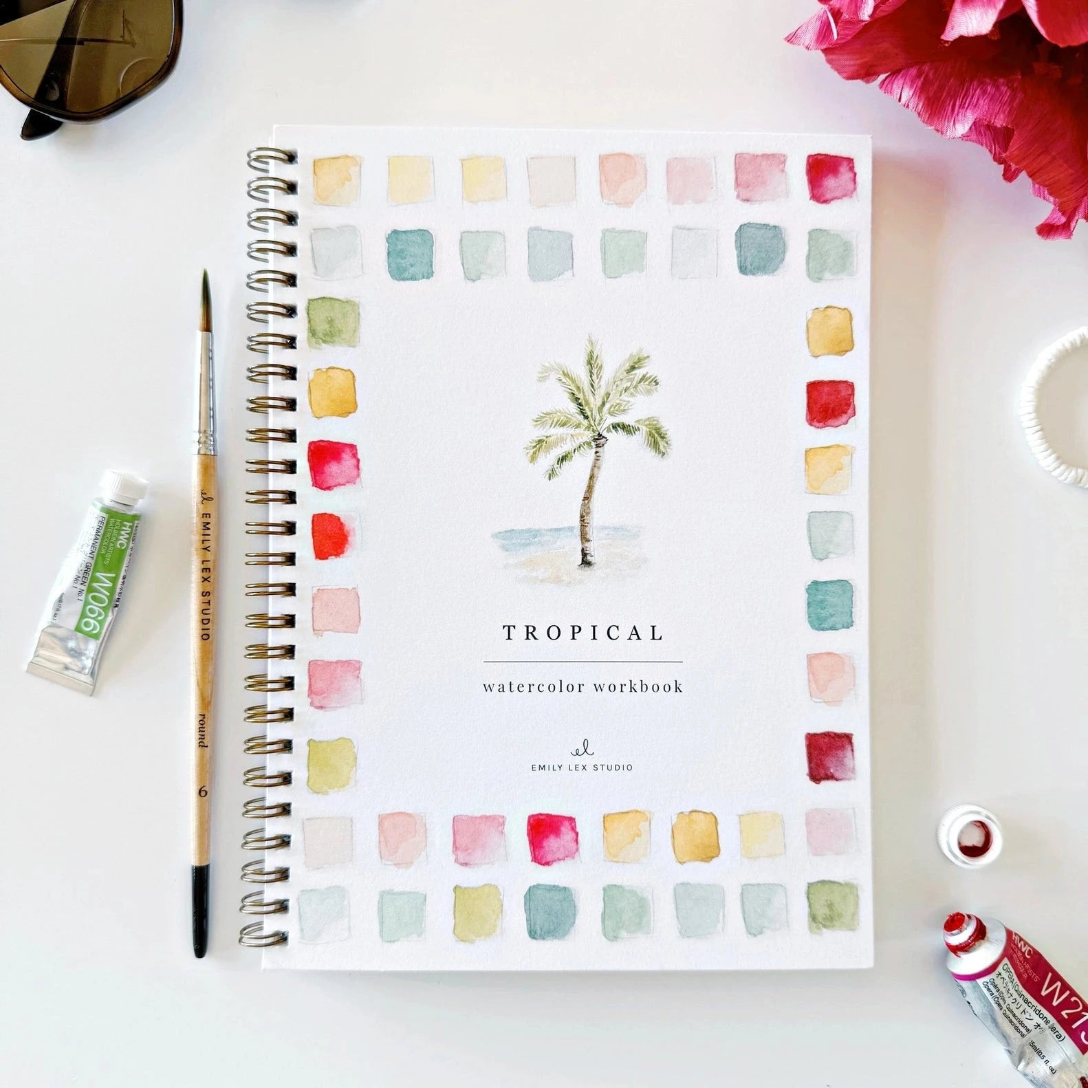 Watercolor Workbook - Tropical | The Horseshoe Crab