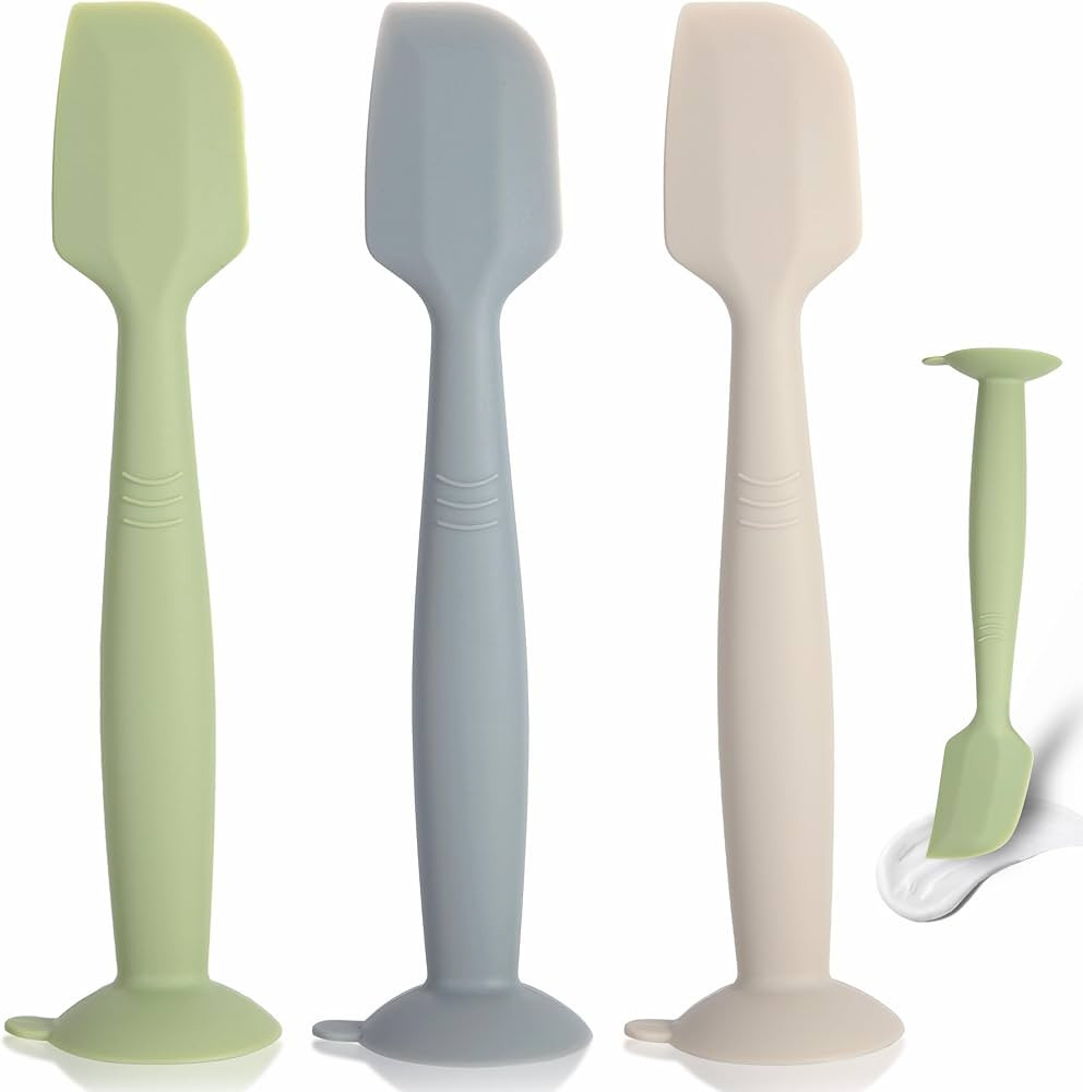 Baby Diaper Cream Spatula 3 Pack Diaper Spatulas Soft Silicone Diaper Cream Applicator Baby Butt ... | Amazon (US)