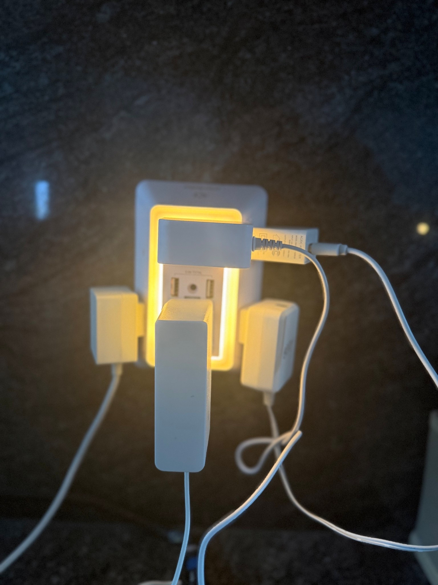 This is the MVP of the house! Baby monitors, pump, phone, and still room for other plug ins! PLUS a nightlight?! YES 

#LTKdayinmylife #LTKmomlife #LTKHome