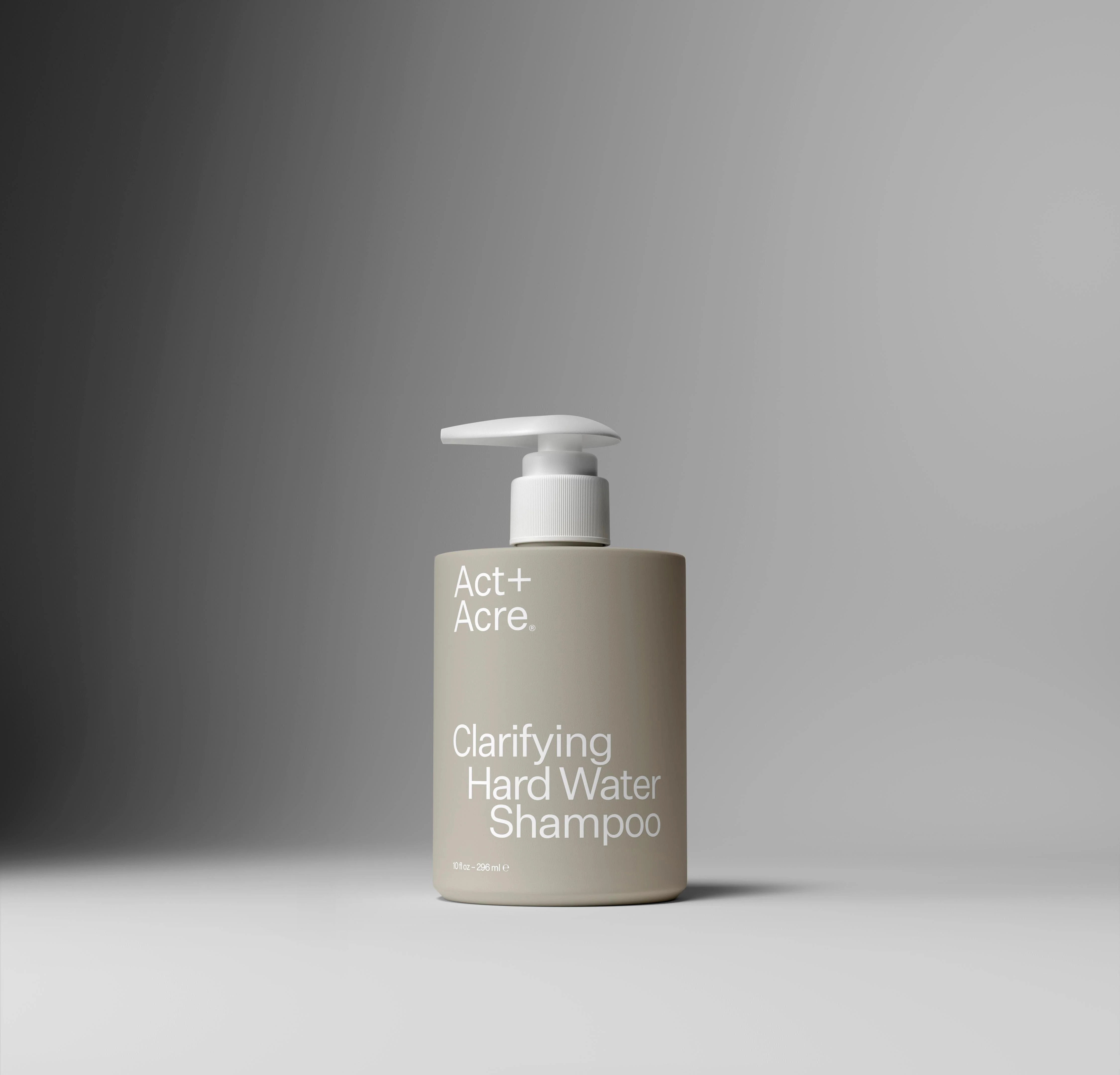 Clarifying Hard Water Shampoo | Act+Acre