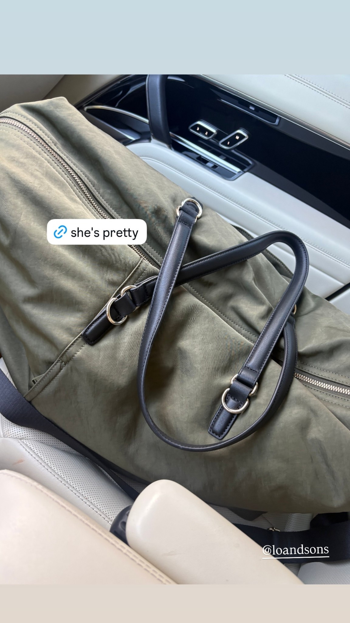 Pretty olive green weekender duffel bag! I’ll be using this all summer long.

#LTKTravel #LTKgrwm #LTKdayinmylife