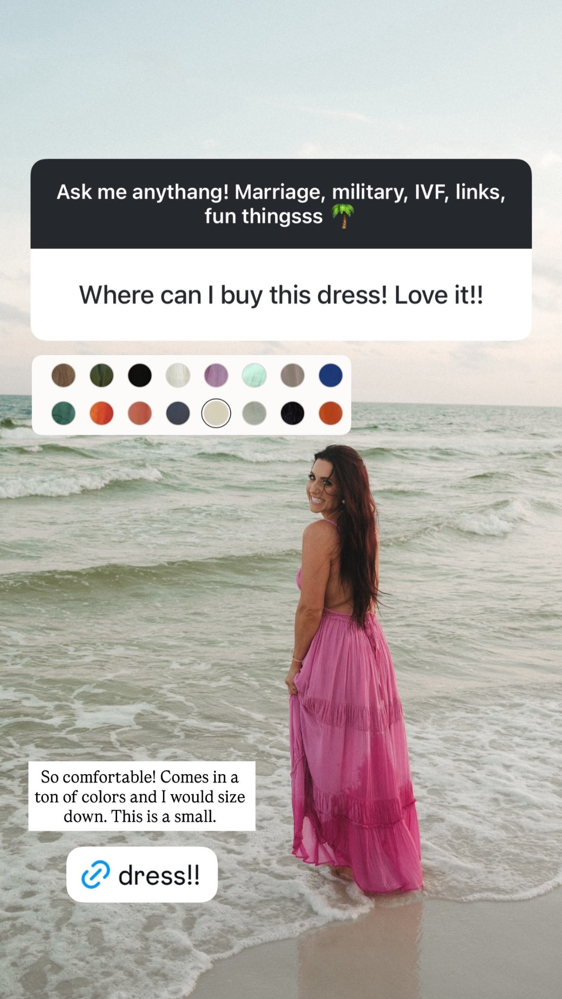 This dress from Free People is one of my favorites! ☀️It's 100% cotton and comes in a variety of colors.  So comfortable! I'm wearing a small, but would size down. The straps are adjustable! 

FreePeopleDress
SummerStyle 

 

#LTKdayinmylife #LTKSeasonal #LTKootd