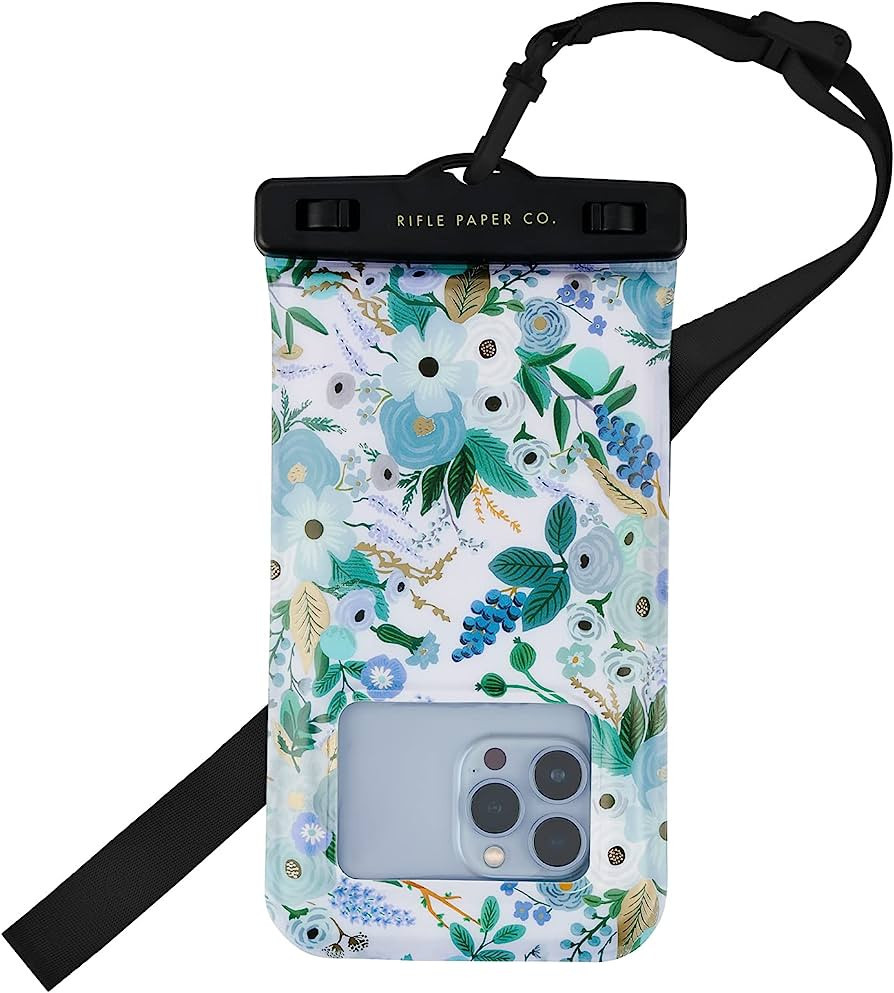 Rifle Paper Co. IP68 Floating Waterproof Phone Pouch / Case (Regular Size) Floating Waterproof Ph... | Amazon (US)