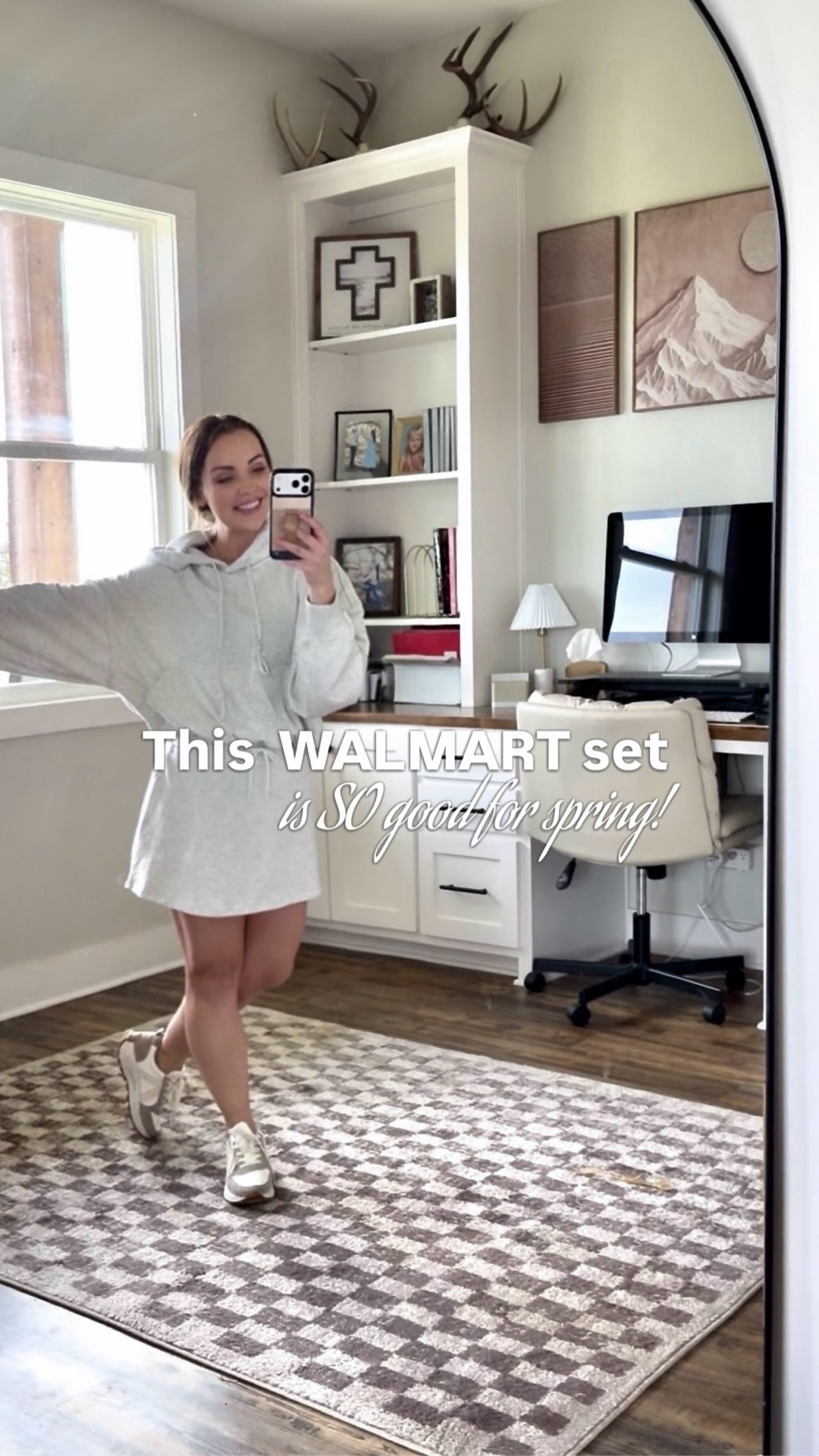 This Walmart set is one of those outfits you’ll wear everywhere.

✔️ Long sleeve cropped hoodie
✔️ Matching skirt with built-in shorts
✔️ Perfect for those spring days that start cool but warm up fast

I would totally pack this for vacation too — it doubles as the cutest swim cover up or a comfy lounge set (especially if you get cold easily like me!) 

#WalmartFashion
#WalmartFinds
#SpringOutfitIdeas
#CasualMomStyle
#AffordableStyle
#LTKStyle
#EverydayOutfits
#CozyStyle


#LTKgrwm #LTKmomlife #LTKootd