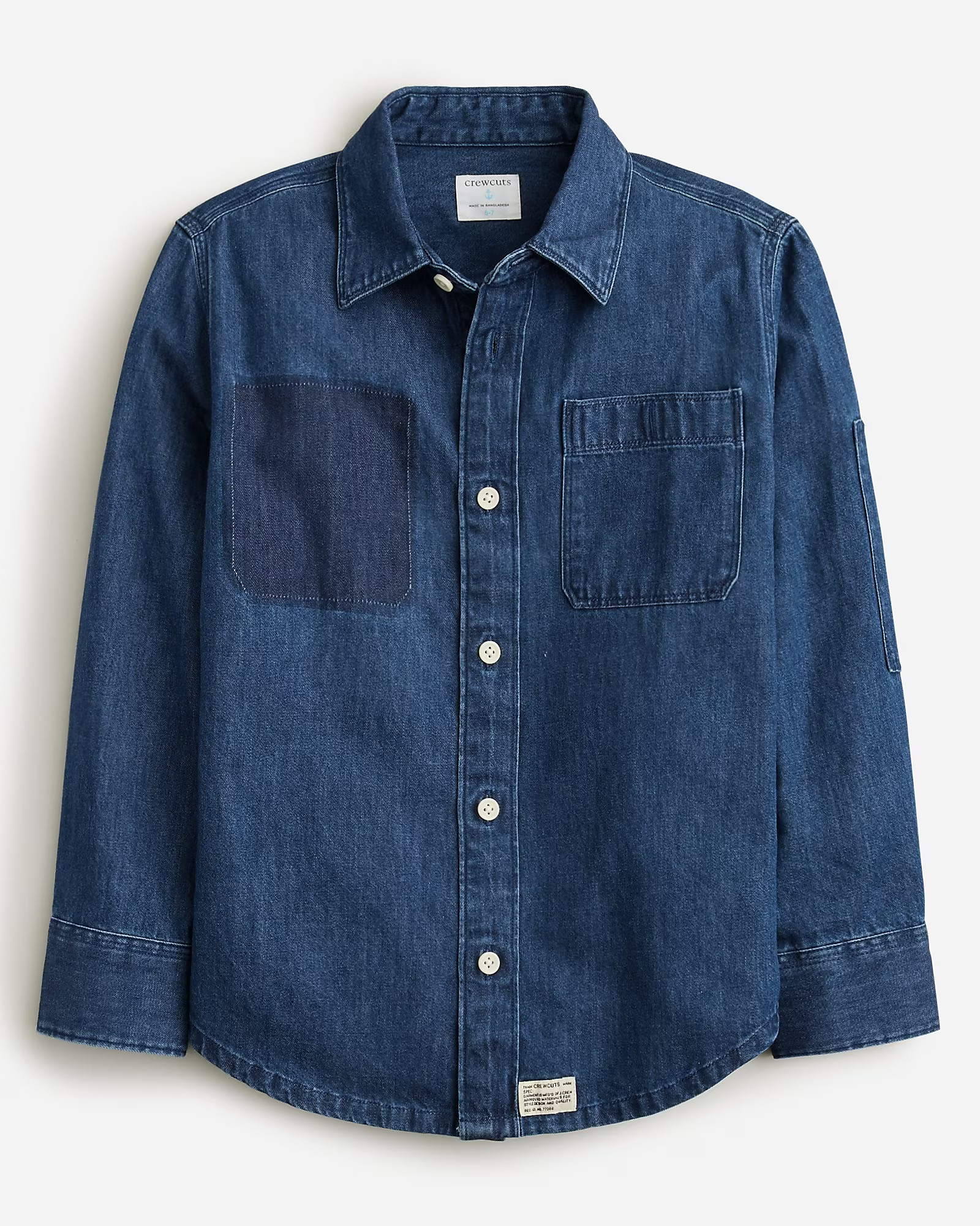 Kids' button-down denim shirt | J. Crew US