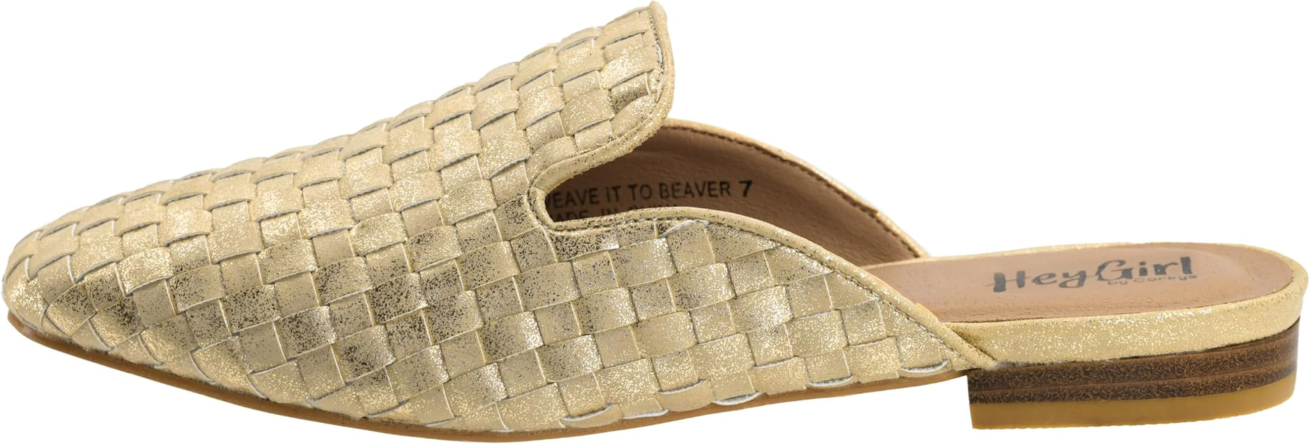 Corkys Footwear Women's Weave It to Beaver Woven Slip on Mule | Amazon (US)