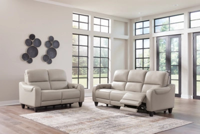 Mercomatic Sofa and Loveseat, Gray | Ashley