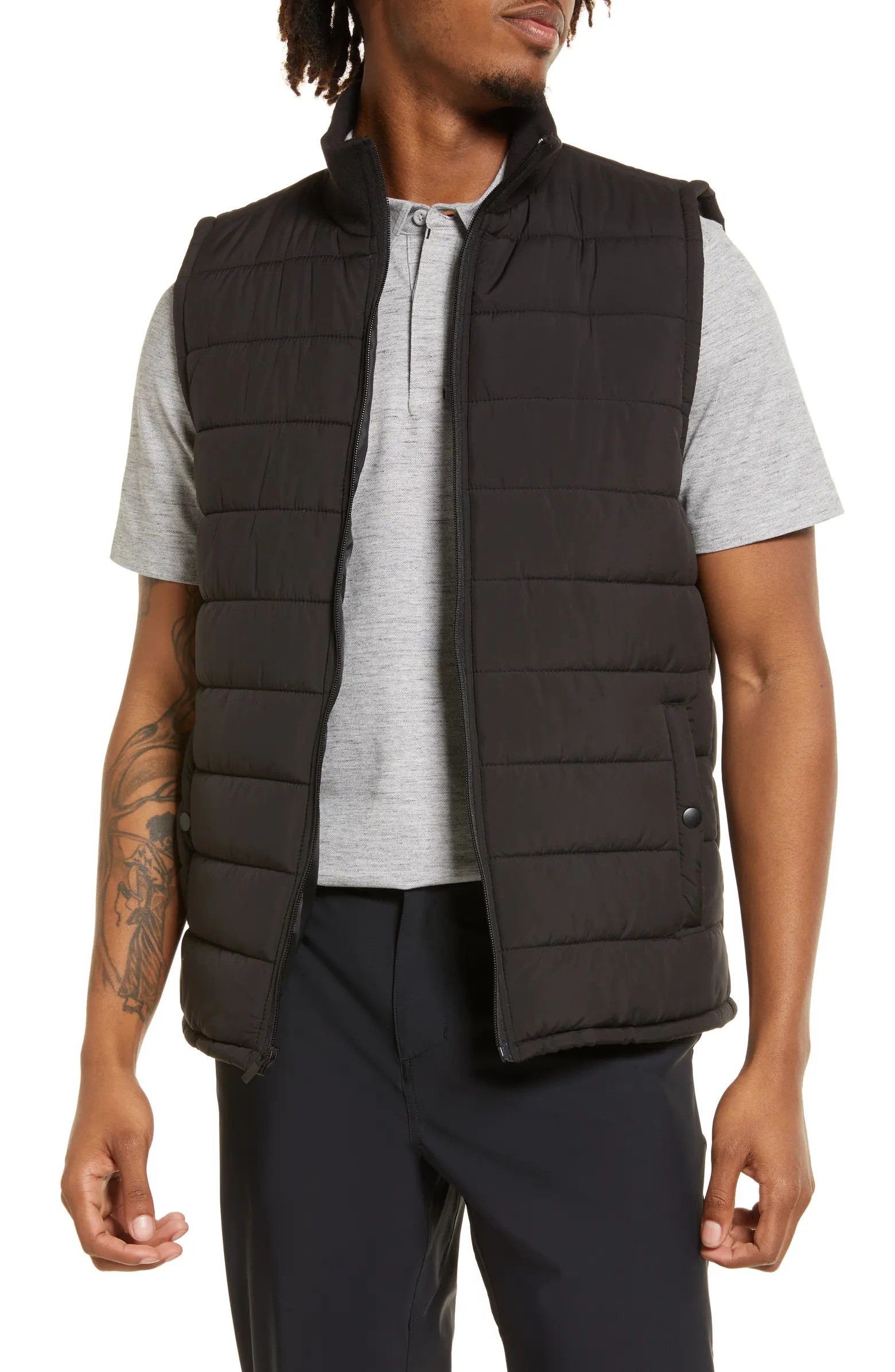 Recycled Polyester Puffer Vest | Nordstrom
