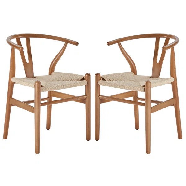 Gunnhildur Solid Wood Slat Back Stacking Arm Chair | Wayfair North America