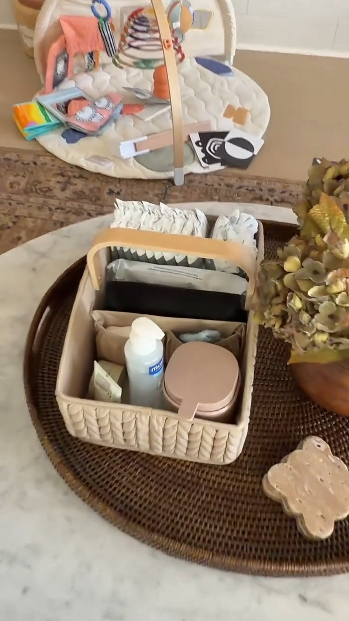 What we keep in our diaper caddy🤎

#LTKmomlife #LTKBaby