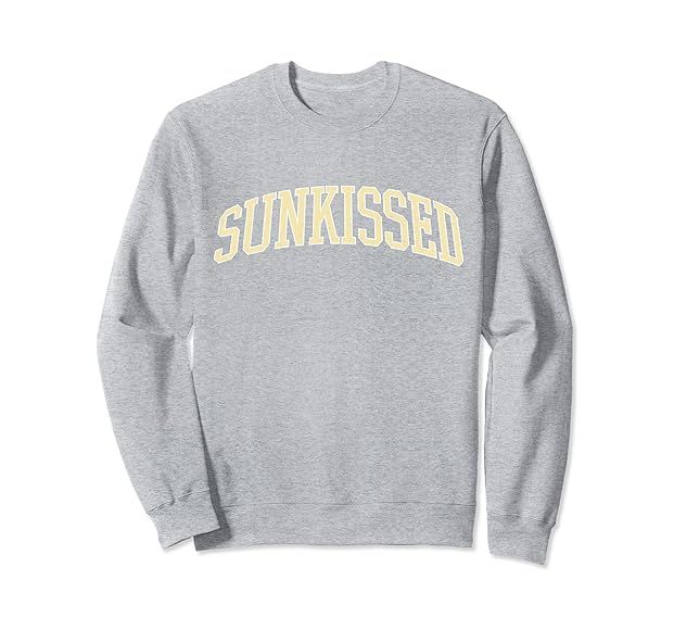 Summer Graphic Sunkissed Trendy Vacation Sweatshirt | Amazon (US)