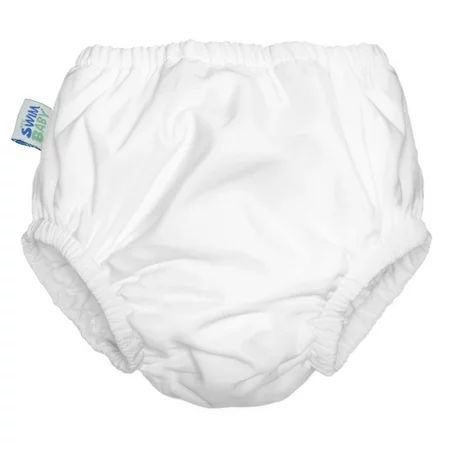 My Swim Baby Swim Diaper, White, M | Walmart (US)