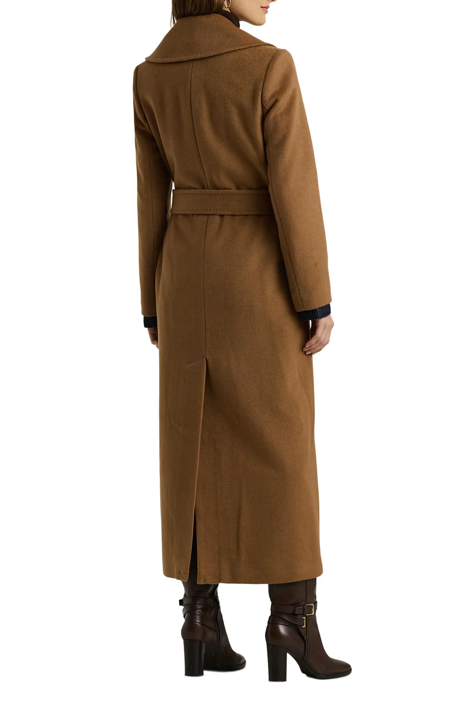 Belted Wool Blend Wrap Coat (Women) | Nordstrom | Nordstrom