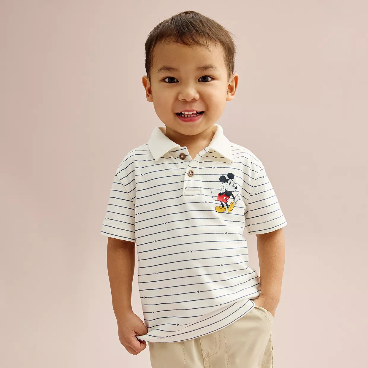 Disney's Mickey Mouse Baby & Toddler Boy Striped Polo Shirt by Jumping Beans® | Kohl's