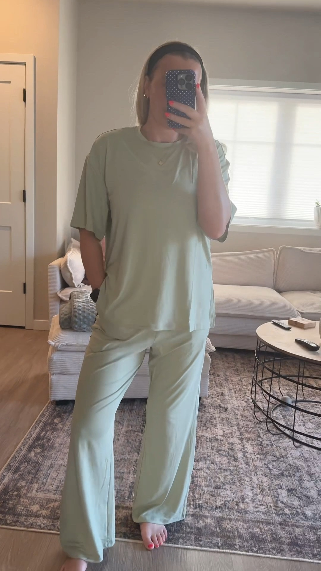 This Walmart lounge set is super cute and comfortable!! 

#LTKFindsUnder50 #LTKU