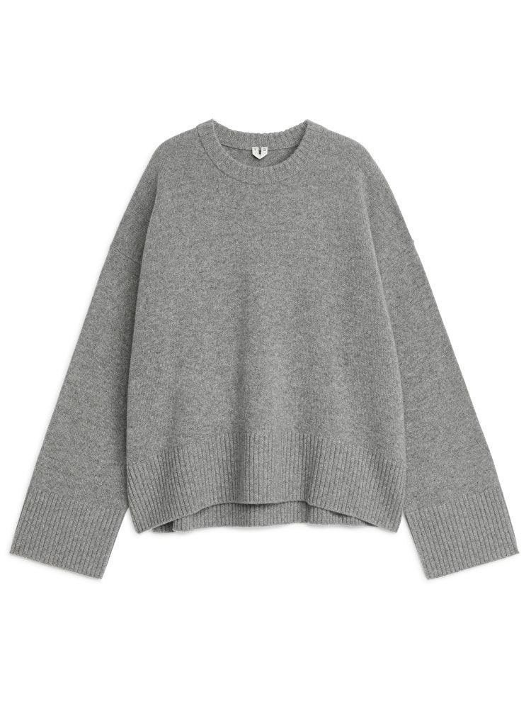 Pull décontracté en laine et cachemire | ARKET (EU)
