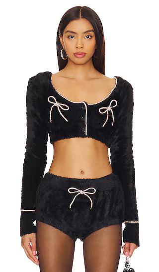 Vivienne Cardigan in Black | Revolve Clothing (Global)