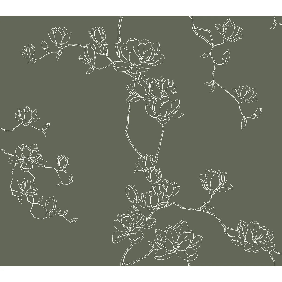 Magnolia Home Volume 4 Branches Wallpaper | Wayfair North America