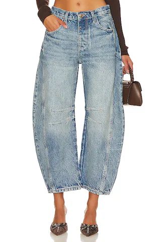x We The Free Good Luck Mid Rise Barrel
                    
                    Free People | Revolve Clothing (Global)