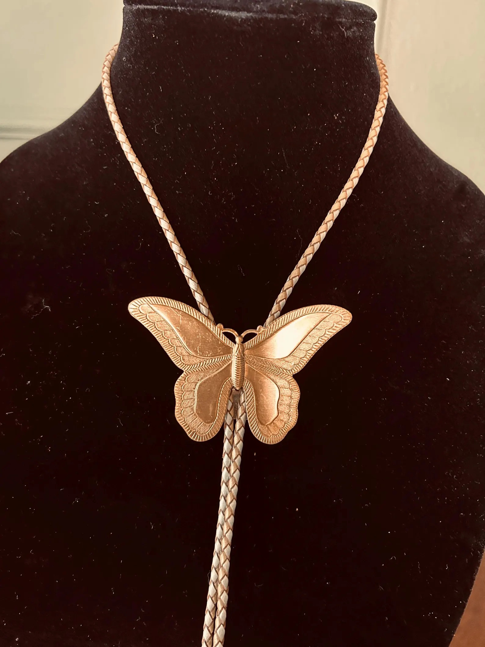 Butterfly Bolo Necklace - Etsy | Etsy (Global)