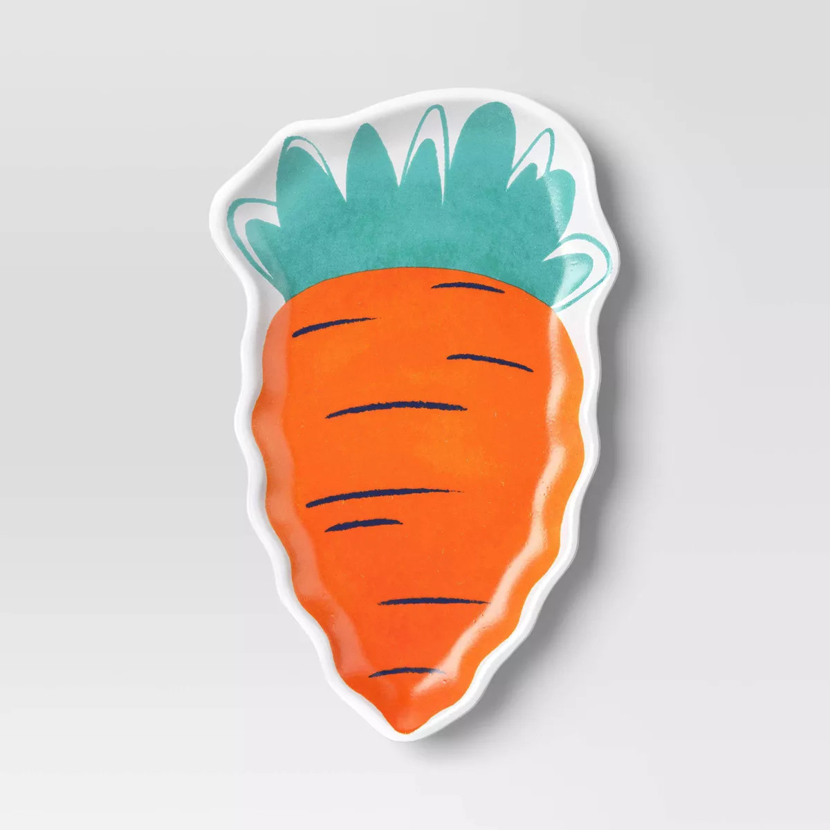 5.6" Melamine Figural Carrot Dinner Plate - Room Essentials™ | Target