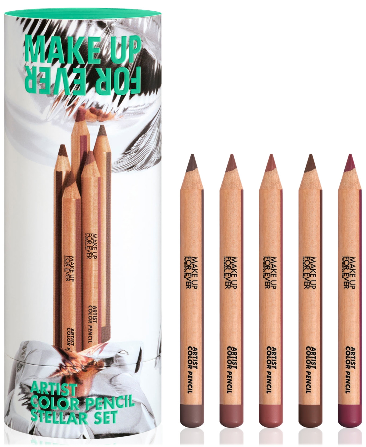 Make Up For Ever 5-Pc. Mini Artist Color Lip Pencils Set | Macy's