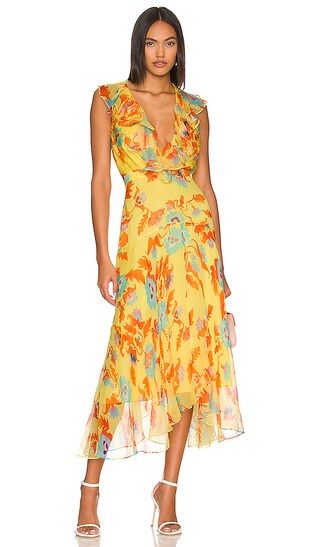 Rita Short Dress in Echinacea | Revolve Clothing (Global)