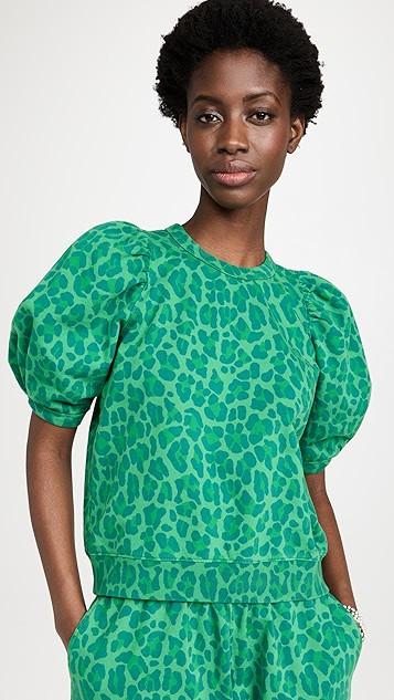 Puff Sleeve Sweatshirt | Shopbop