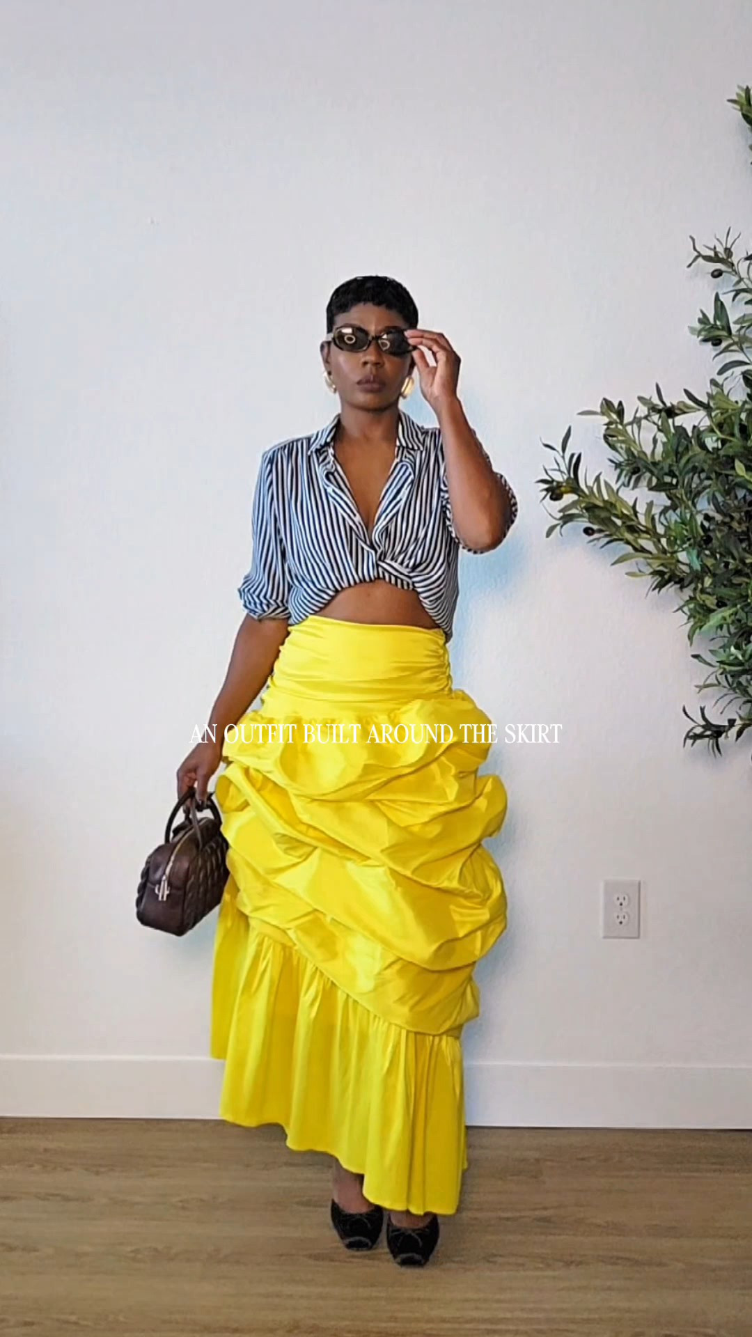 How to Style a Statement Skirt | Elevated Fashion OutfitStyling a statement skirt without letting the outfit wear me. Bold color, strong silhouettes, and elevated basics will always work together. This look started with the skirt and everything else followed.Spring, midi, maxi, skirtSizing: Small Shoes:8

#LTKgrwm #LTKootd #LTKPetite
