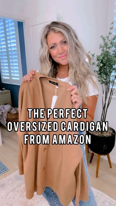 Wearing my true size small in this fabulous amazon find!! LOVE how oversized this cardigan is. A total must have for the fall season!!!

Fall outfits
Teacher outfit
Business casual
Travel outfit idea
Fall transition
Oversized sweater
Cardigan outfit
Mom outfit
Work from home outfit
SAHM style
Amazon favorites
Neutrals