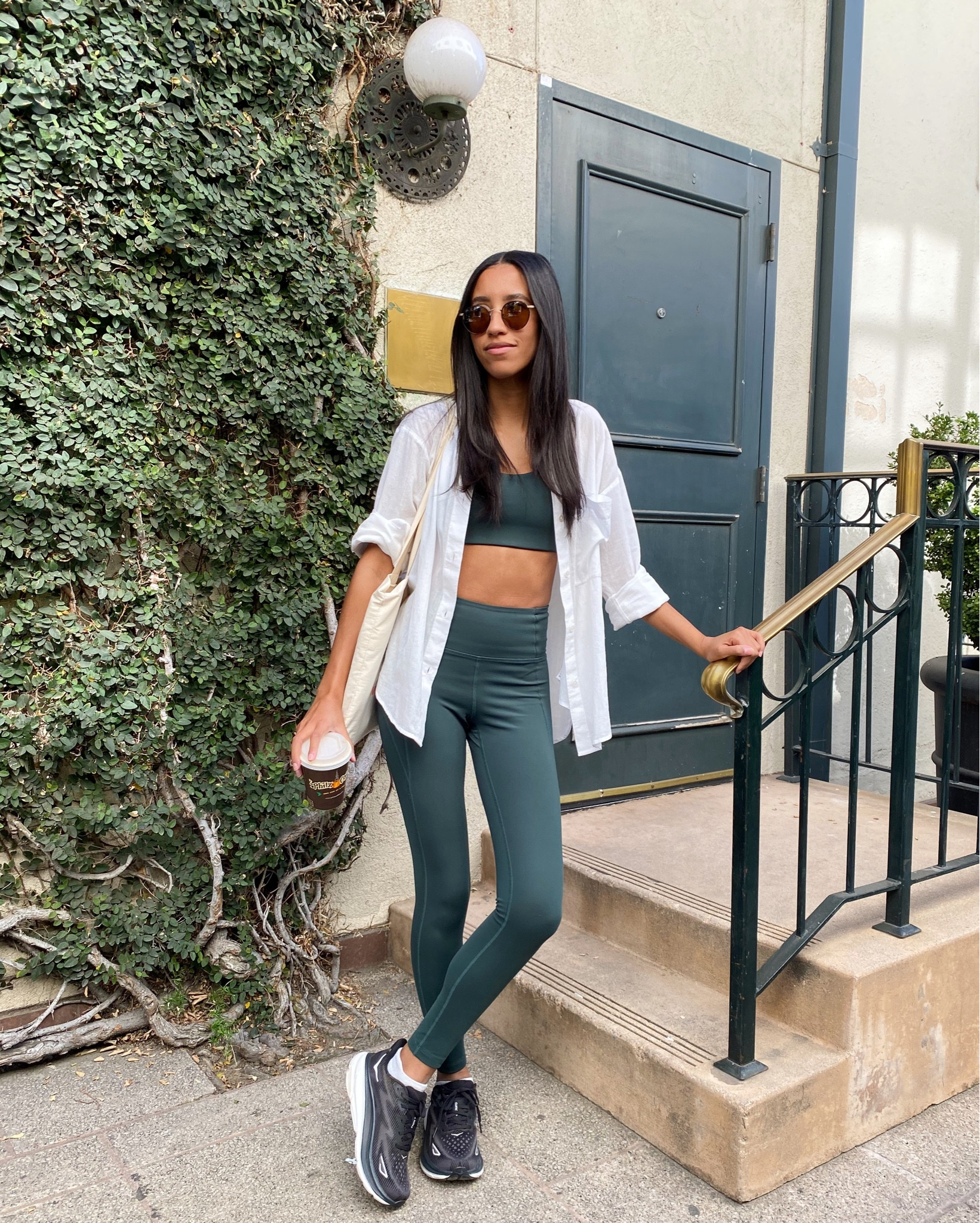 coffee run ootd! forever obsessed with this girlfriend collective set. ❤️✨

#LTKshoecrush #LTKGiftGuide #LTKfindsunder100