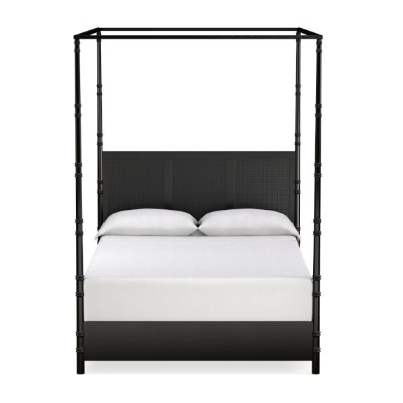 Colonial Cane Bed King Ebony | Williams-Sonoma