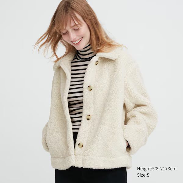 Pile-Lined Fleece Jacket | UNIQLO (US)