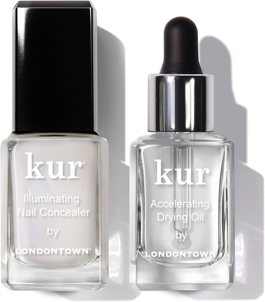 LONDONTOWN Perfect In A Pinch - Original White Nail Concealer and Accelerating Drying Oil Nail Po... | Amazon (US)