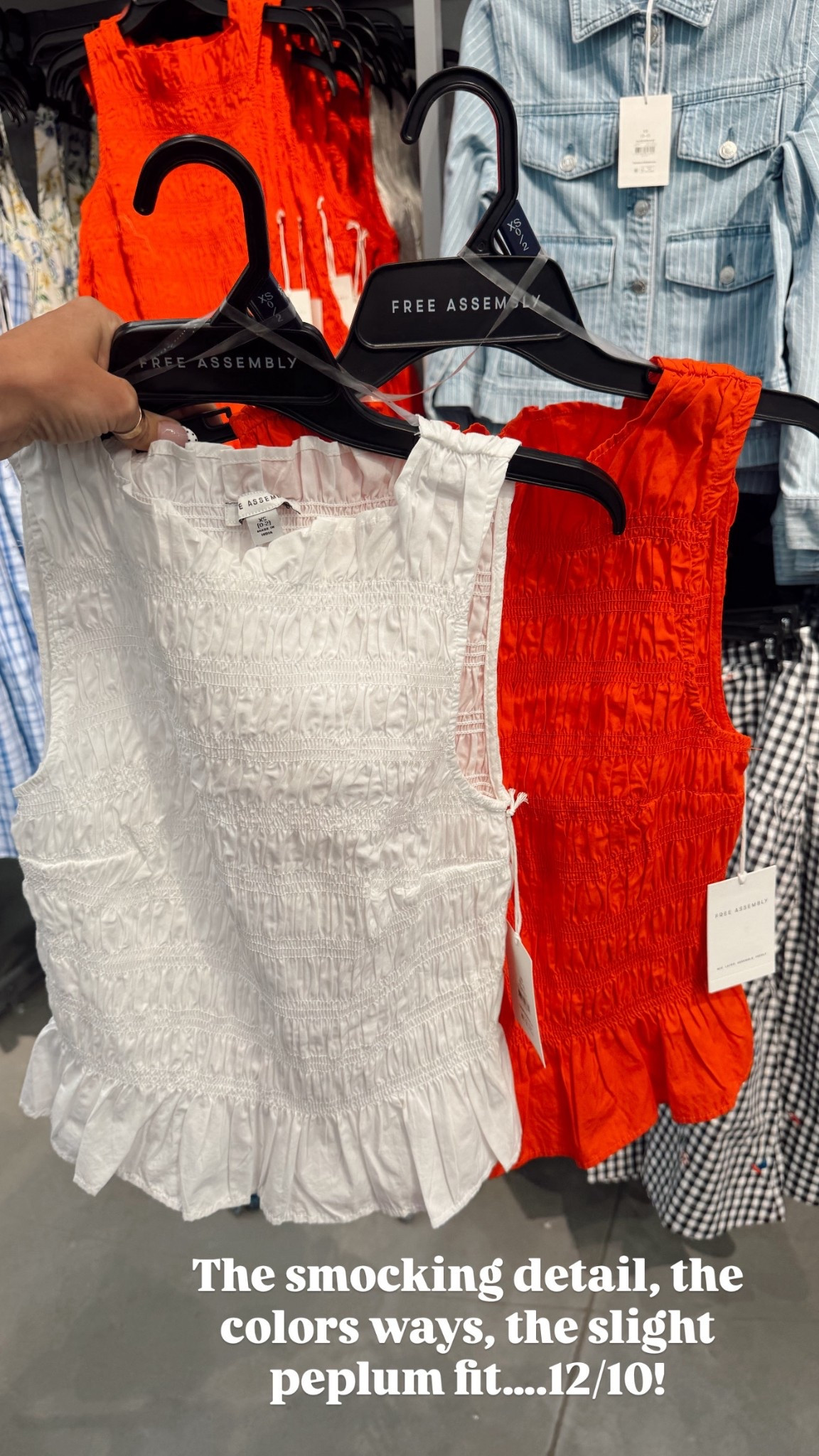 Perfect red and white tops for upcoming holidays or for your Spring outfits! 

#LTKgrwm #LTKootd #LTKdayinmylife