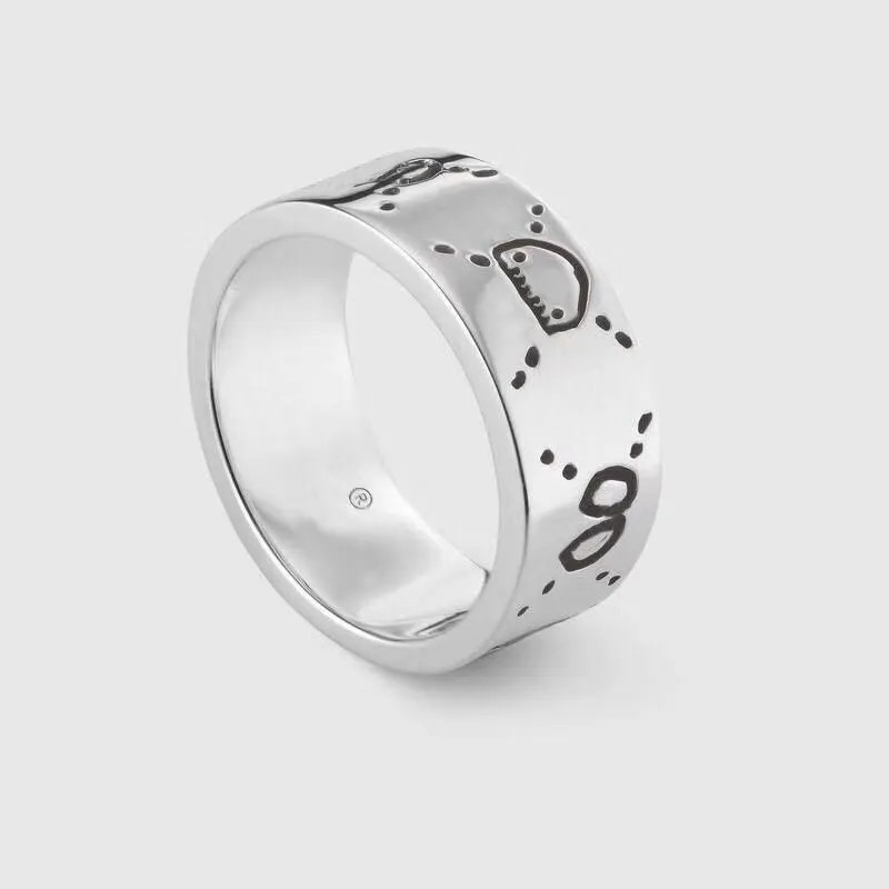 Fashion 925 sterling silver skull rings moissanite anelli bague for mens and women Party promise ... | DHGate