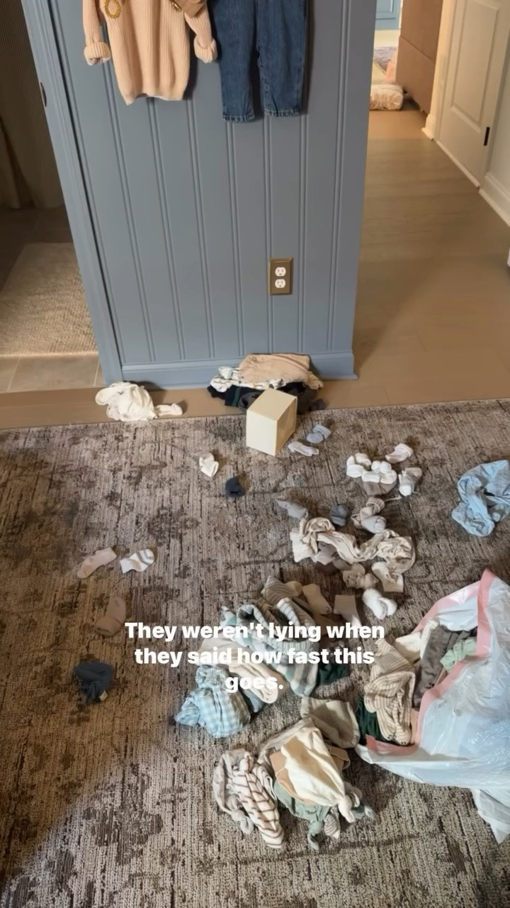 The bins and bags we got to store baby clothes in

#LTKmomlife #LTKBaby #LTKHome