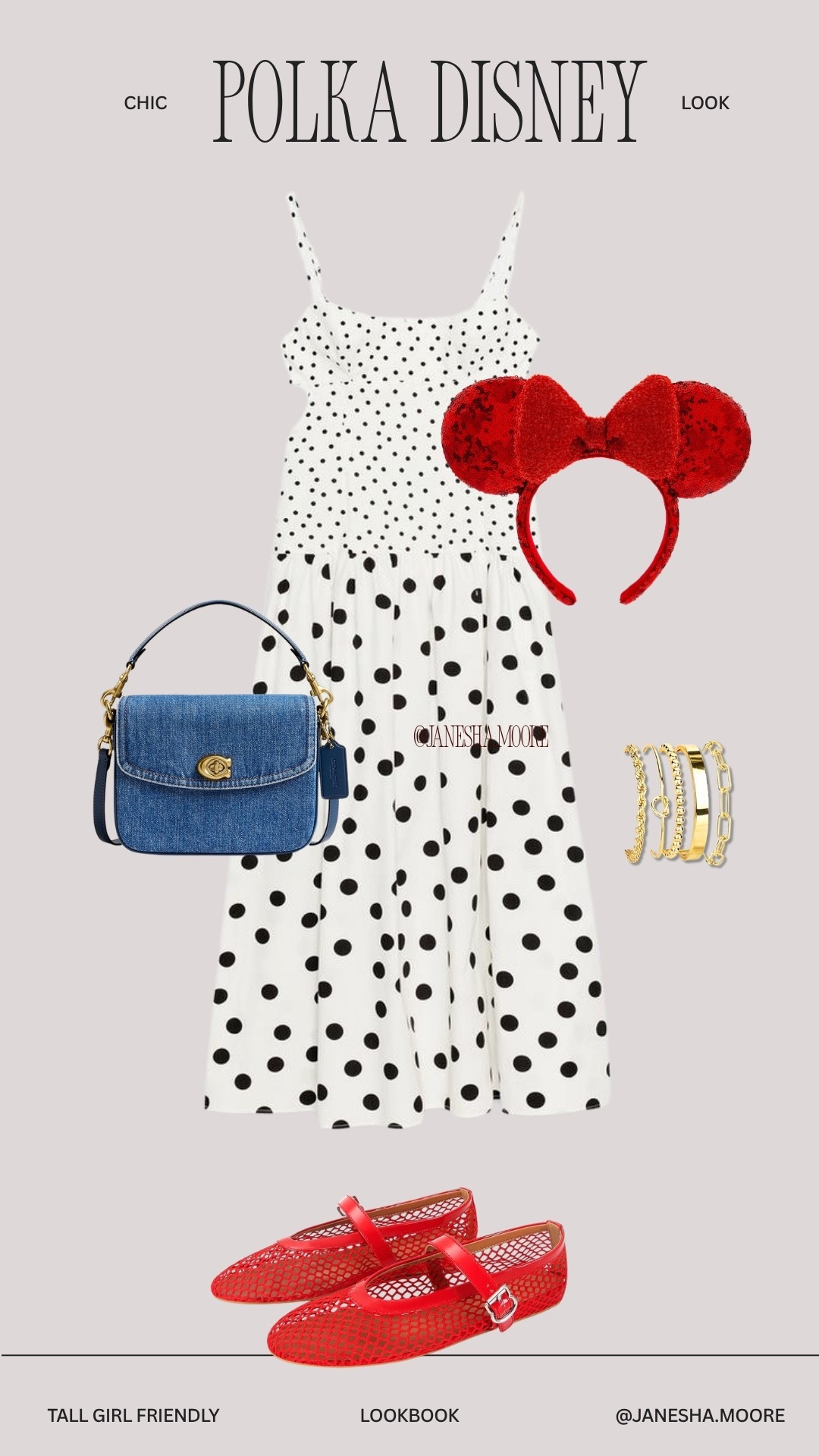My Disney lookbook!!! 5’9 200 lbs sizing below 🥰 Polka dress— medium

#LTKootd #LTKTall #LTKTravel