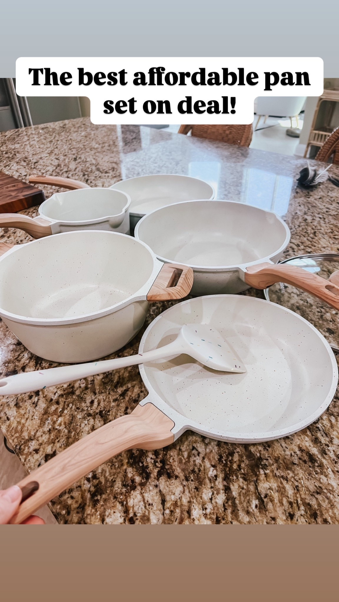 The best affordable pan set on deal!!

#LTKHome #LTKSaleAlert #LTKFindsUnder50