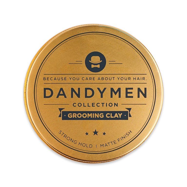 Dandymen Collection Men’s Hair Grooming Clay, Strong Hold, Matte Finish, Tobacco Vanilla, 3.4 o... | Walmart (US)